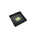 Garland plastic tray Square Garden Tray Black 60x60x7 cm